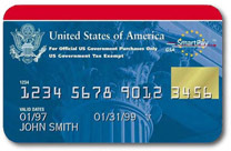 Image of the government purchase card