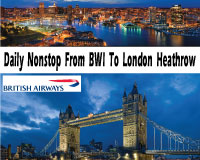 British Airlines NonStop to London Heathrow