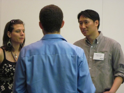 Phil Wang, Director of Student Services, GPP (right)
