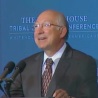 Secretary Salazar speaks to the Tribal Nations Conference