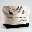N-17-5287 - Lincoln Quote Tote Bag