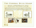 American Wigeon Duck 2010-2011 Artist Commemorative Card
