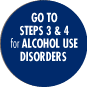 Go To Steps 3 &4 for Alcohol Use Disorders