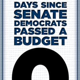 Photo: 1376: Number of days since the Senate has passed a budget, back then gas was $2.06 a gallon.