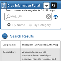 Drug Information Portal Mobile Site