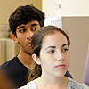 College students involved in a summer program at Duke University's Research Experience for Undergraduates (REU) program