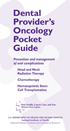 Dental Provider's Oncology Pocket Guide