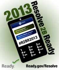 Resolve 2B Ready 2013 with cellphone display