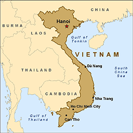 Map - Vietnam