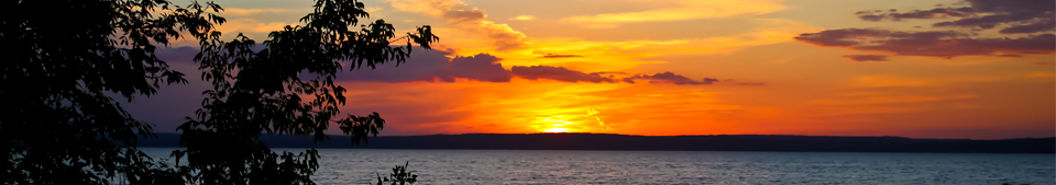 Sunset, Lake Superior, Ashland, WI