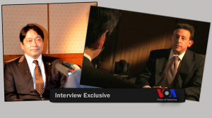 VOA speaks with Japan's Defense Minister 