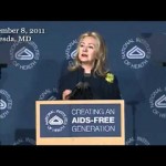 Clinton AIDS-free Generation