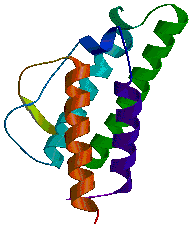 illustration of a cytokine molecule