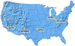 AFMC 5 Center Map