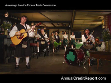 AnnualCreditReport.com -  Irish Jingle
