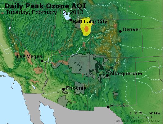 Peak Ozone (8-hour) - http://www.epa.gov/airnow/2013/20130212/peak_o3_co_ut_az_nm.jpg
