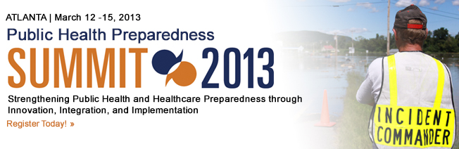 2013 Public Health Preparedness Summit