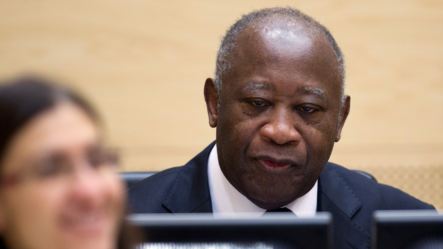 Laurent Gbagbo lors de sa première comparution à la CPI (5 déc. 2011)