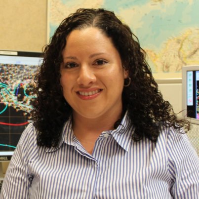 Photo: Our February edition of "Q & A with NHC" features Nelsie Ramos, Ph.D., meteorologist in NHC's Tropical Analysis and Forecast Branch. Here is the link:
http://www.nhc.noaa.gov/qa/201302_nelsie_ramos.php