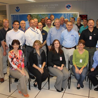 Photo: Congratulations to the 2013 Gulf Coast region class of emergency managers and decision makers for successfully completing the week-long coursework and training today at NHC. It's been a busy and productive week.