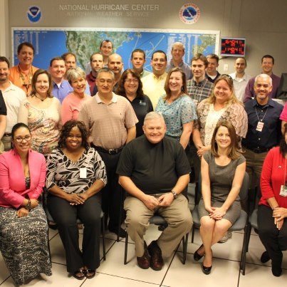 Photo: The 2013 Southeast U.S. Coast class of emergency managers and decision-makers have successfully completed their week-long coursework and training at NHC. Congratulations!  Next week, the course will be taught to those from the Northeast U.S. coast.