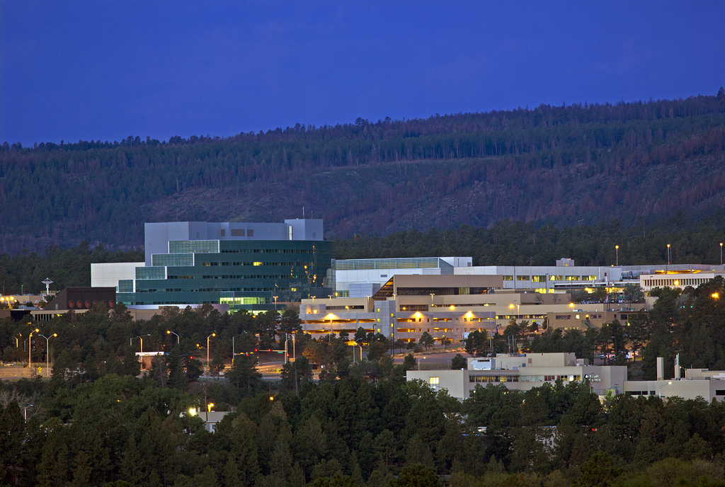 Los Alamos National Laboratory sits on top of a once-remote mesa in northern New Mexico with the Jemez mountains as a backdrop to research and innovation covering multi-disciplines from bioscience, sustainable energy sources, to plasma physics and new materials. 
