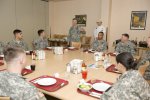 U.S. Army Europe commander Lt. Gen. Donald M. Campbell Jr. recently visited with...