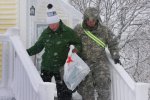 Citizen-Soldiers in the Northeast were assisting state authorities Feb. 9, 2013, in...