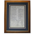 N-06-CONST_GOLD - Professionally Framed Gold-Beaded Constitution