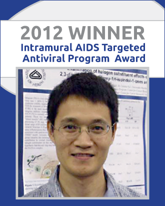 Photo: Dr. Xue Zhi Zhao, Intramural AIDS Targeted Antiviral Program 
2012 Award Winner