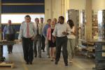 Under Secretary Sandalow tours Keystone Electrical Manufacturing Company with employees at the plant. | Photo courtesy of Keystone Manufacturing Co.