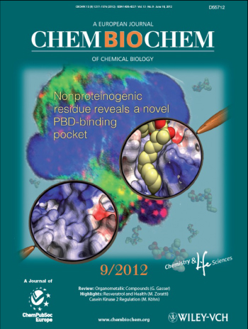 September 2012 cover of ChemBioChem