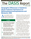 Geographic Differences in Substance Abuse Treatment Admissions for Methamphetamine/Amphetamine and Marijuana: 2005