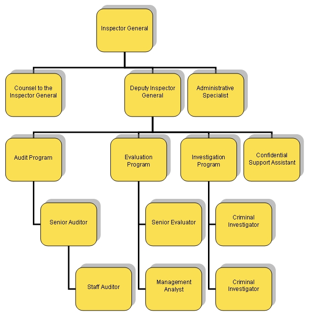 Office of Inspector General Organization Chart