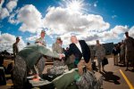 Undersecretary of the Army Joseph Westphal and Gen. John Vessey, former chairman of...