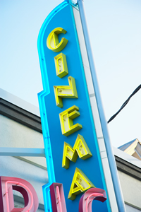Cinema marquee