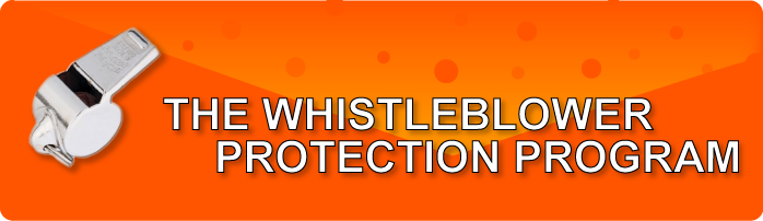 Whistleblower Logo with Page Title