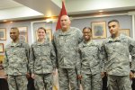 The 38th Chief of Staff of the Army visited Schofield Barracks, Hawaii, Jan. 8-9...