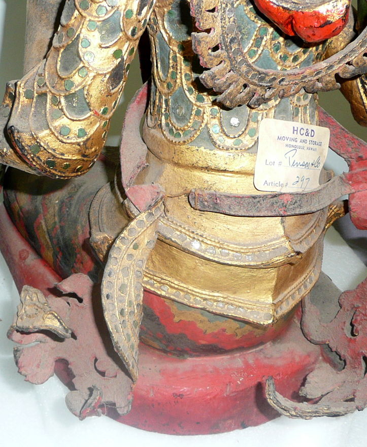 Burmese 19th Century Adorant (Sculpture) from the Doris Duke Collection. Walters Art Museum accession number 25.240.