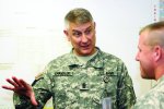 Sgt. Maj. of the Army Raymond Chandler III  spoke to students Feb. 11, 2013, during...