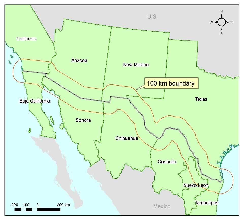 US Mexico Border Figure
