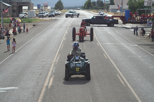 Dixie National Forest employees participate in the Parowan 4th of July Parade and many other community events in Utah to hand out free maps that show designated off-highway vehicle roads and trails on the forest.