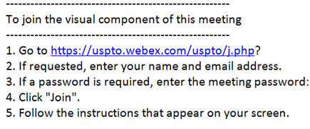 WebEx Meeting Invitation Link