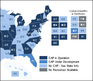 Consumer Assistance Program Map