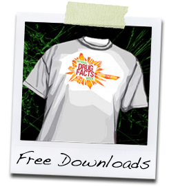 Image of teeshirt with NDFW logo on it with a caption Free Downloads