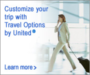 Customize your trip with Travel Options by United