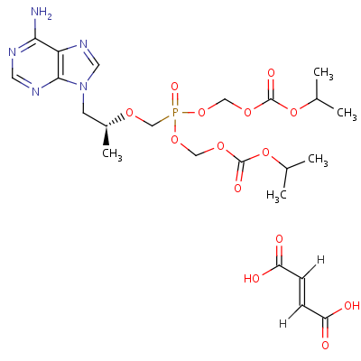 fumarato de disoproxilo de tenofovir