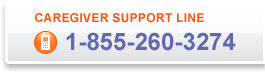 Caregiver Support Line 1-855-260-3274