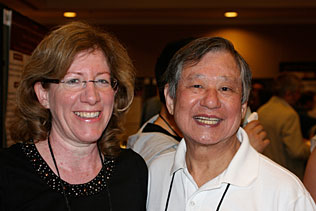 Dale Weiss, NIDA and Walter Ling, UCLA standing next to each other and smiling.