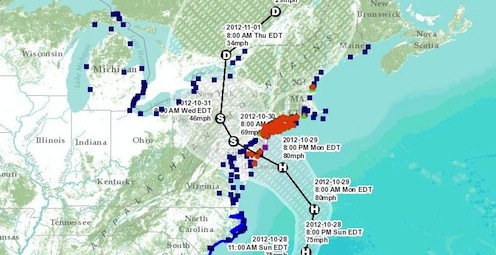 USGS Finalizes Hurricane Sandy Preparations